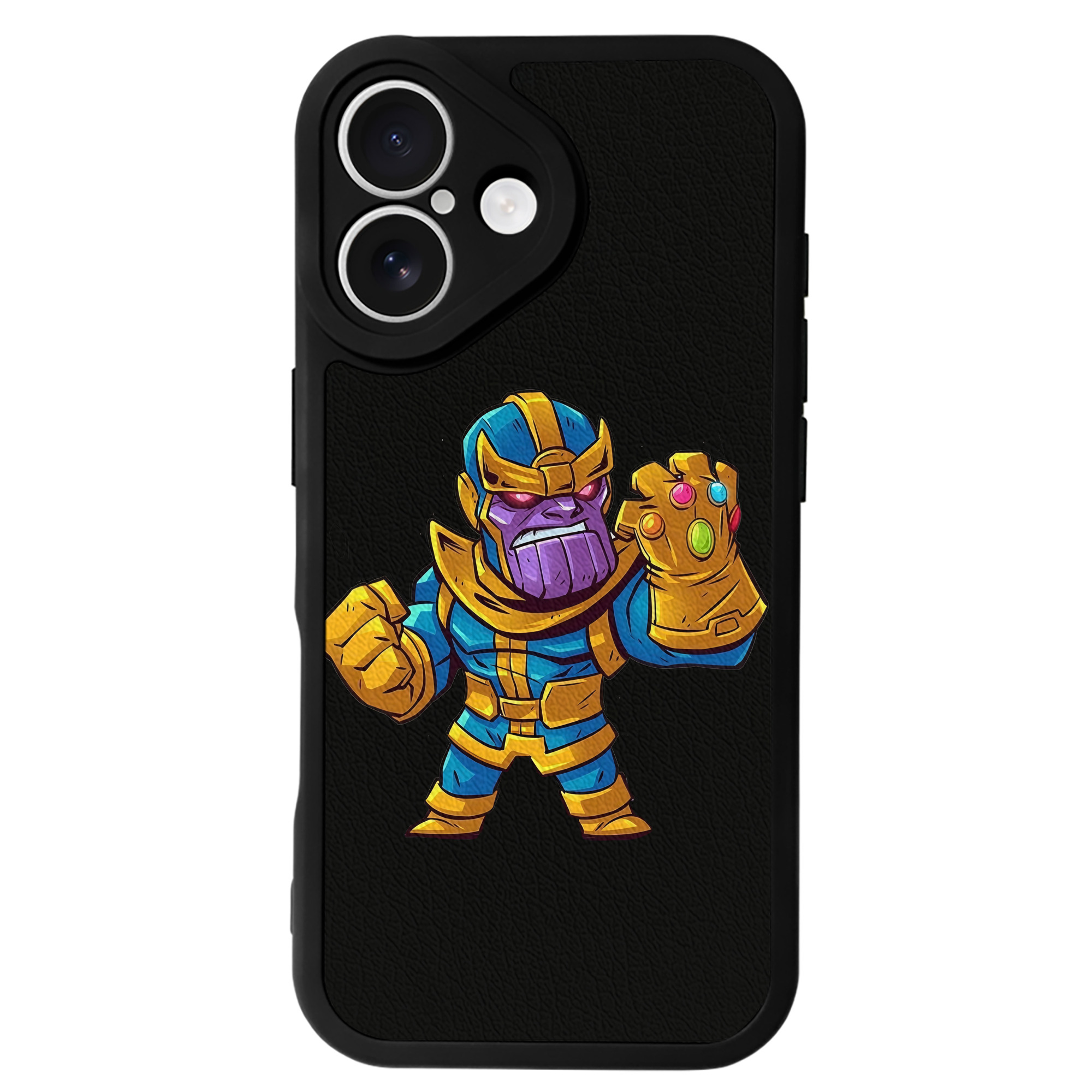 （画像用） アベンジャーズ The Avengers 【iPhone 16シリーズ対応】シリコンスマホケース（レザー調） 材質：シリコン